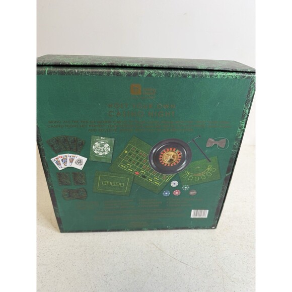 Amazon.com: Talking Tables Casino Night Game Kit - Play  Talking Tables Casino Night Poker Set